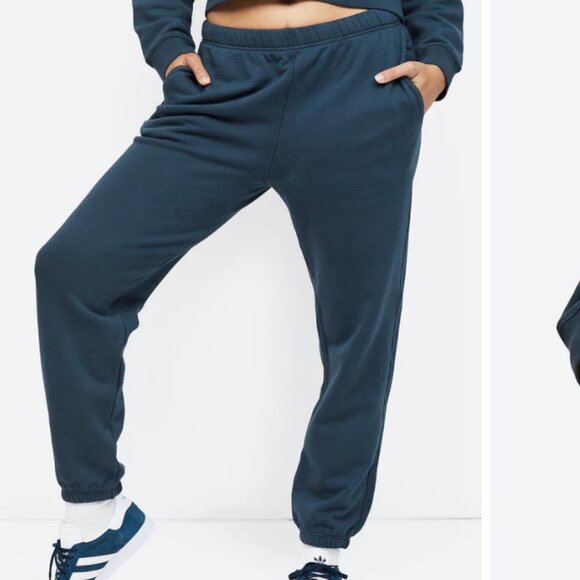 Organic Fleece Relaxed Pocket Sweatpant MATE THE LABEL M - Picture 1 of 4